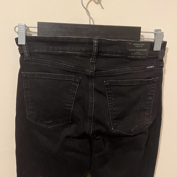 LUCKY BRAND | Women's Ava Skinny Jeans Black Size 4/27 - Picture 3 of 5